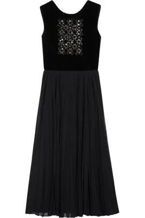 Max Mara Dames, Jurken, Zwart, Maat: S Velours