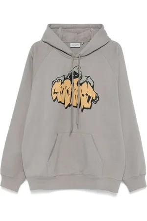 Carhartt Heren, Sweatshirts & Hoodies, Grijs, Maat: L Katoen