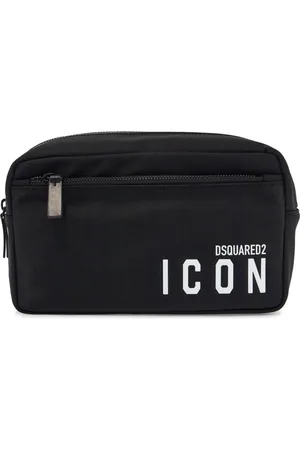 Dsquared2 Heren, Tassen, Zwart, Maat: ONE Size Leer