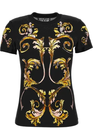 VERSACE Dames, Tops, Veelkleurig, Maat: M