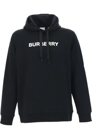 Burberry Heren, Sweatshirts & Hoodies, Zwart, Maat: XL Katoen