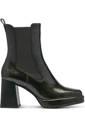 Tamaris Dames, Schoenen, Groen, Maat: 40 EU Leer