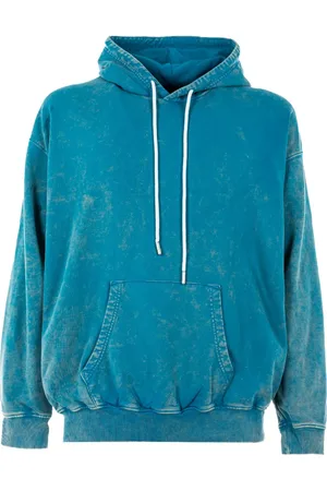 Diesel Heren, Sweatshirts & Hoodies, Blauw, Maat: S Katoen