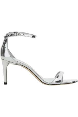 Stuart Weitzman Dames, Schoenen, Grijs, Maat: 37 1/2 EU Leer