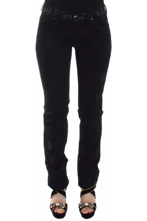 ERMANNO SCERVINO Dames, Jeans, Blauw, Maat: W26 Katoen