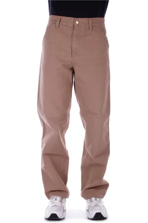 Carhartt Heren, Broeken, Bruin, Maat: W32 Katoen