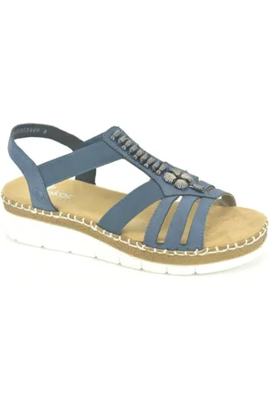 Rieker Dames, Schoenen, Blauw, Maat: 37 EU