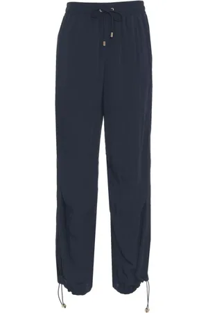 Liu Jo Dames, Broeken, Blauw, Maat: XS Viscose