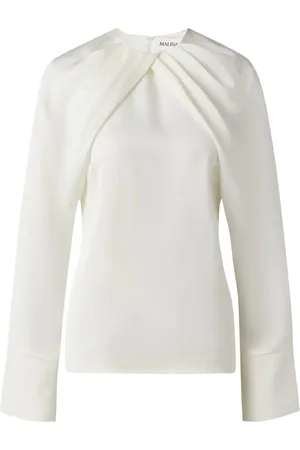 By Malina Dames, Blouses & Shirts, Wit, Maat: XS