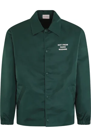 Drôle de Monsieur Heren, Jassen, Groen, Maat: M Nylon