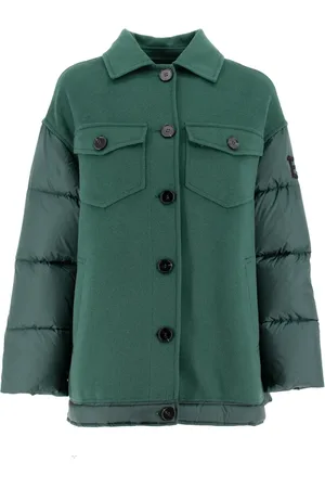ERMANNO SCERVINO Dames, Jassen, Groen, Maat: XS Wol