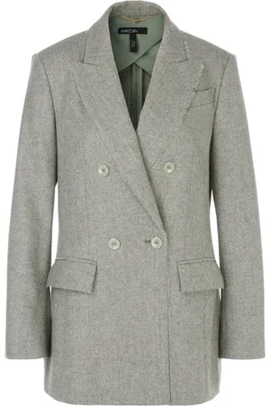 Marc Cain Dames, Jassen, Groen, Maat: S Wol