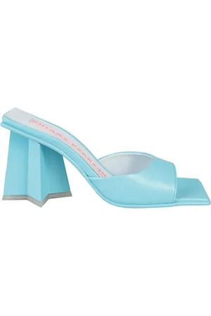 Chiara Ferragni Dames, Schoenen, Blauw, Maat: 39 EU Leer