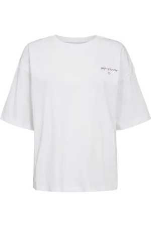 Sofie Schnoor Dames, Tops, Wit, Maat: XL