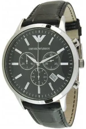 Emporio Armani Heren, Accessoires, Grijs, Maat: ONE Size