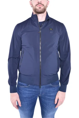 Blauer Heren, Jassen, Blauw, Maat: 3XL Poliester