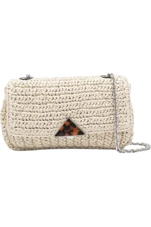 Emporio Armani Dames, Tassen, Wit, Maat: ONE Size Leer