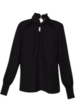 Liu Jo Dames, Blouses & Shirts, Zwart, Maat: M