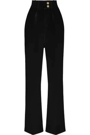 Elisabetta Franchi Dames, Broeken, Zwart, Maat: XS Poliester