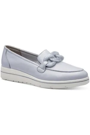 Tamaris Dames, Schoenen, Blauw, Maat: 36 EU Leer