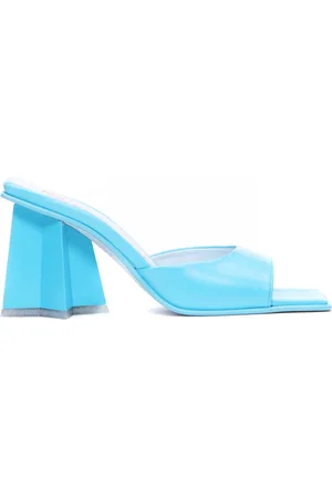 Chiara Ferragni Dames, Schoenen, Blauw, Maat: 40 EU Leer