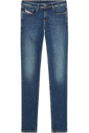Diesel Heren, Jeans, Blauw, Maat: W30 Katoen