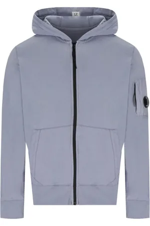 C.P. Company Heren, Sweatshirts & Hoodies, Paars, Maat: L Fleece