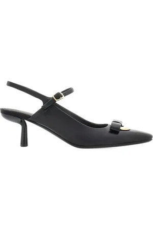 Salvatore Ferragamo Dames, Schoenen, Zwart, Maat: 36 1/2 EU Leer