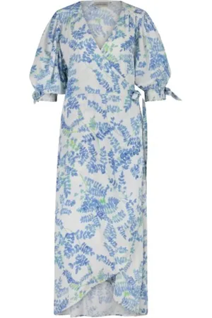 Fabienne Chapot Dames, Jurken, Blauw, Maat: L Viscose