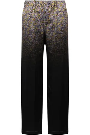 Nº21 Dames, Broeken, Veelkleurig, Maat: L Viscose