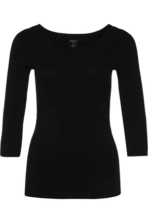 Marc Cain Dames, Tops, Zwart, Maat: 2XL Polyamide