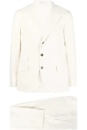 Brunello Cucinelli Heren, Pakken, , Maat: XL Katoen