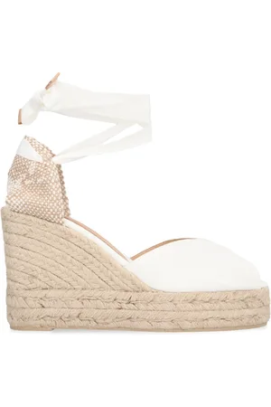 Castaner Dames, Schoenen, Wit, Maat: 36 EU Jute