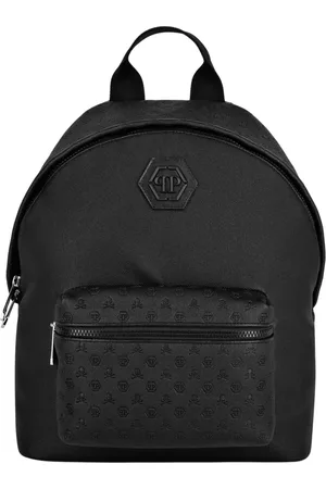 Philipp Plein Heren, Tassen, Zwart, Maat: ONE Size Nylon
