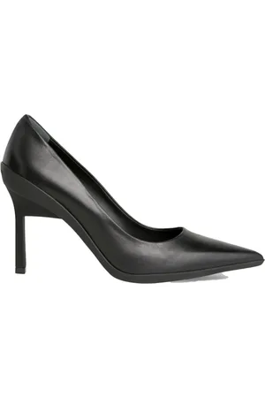 Calvin Klein Dames, Schoenen, Zwart, Maat: 38 EU Leer