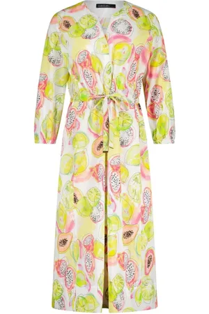 Marc Cain Dames, Jurken, Veelkleurig, Maat: XL Leer