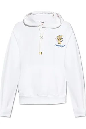 Casablanca Heren, Sweatshirts & Hoodies, Wit, Maat: XL Katoen