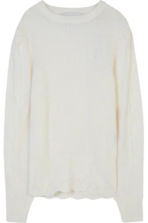 Silvian Heach Dames, Truien, Wit, Maat: M Nylon
