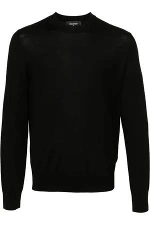 Dsquared2 Heren, Truien, Zwart, Maat: S Wol