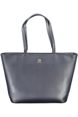 Tommy Hilfiger Dames, Tassen, Blauw, Maat: ONE Size Poliester