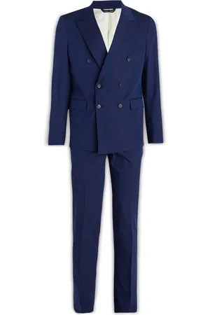 Brian Dales Heren, Pakken, Blauw, Maat: L