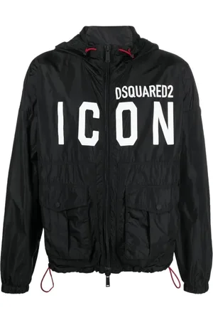 Dsquared2 Heren, Jassen, Zwart, Maat: M Nylon