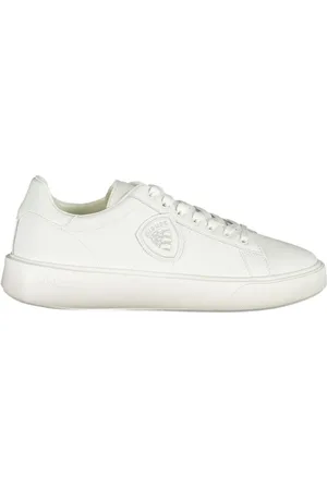 Blauer Heren, Schoenen, Wit, Maat: 45 EU Leer