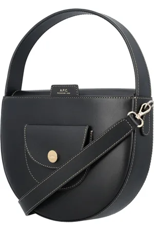 A.P.C. Dames, Tassen, Zwart, Maat: ONE Size Leer