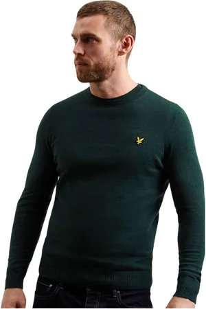Lyle & Scott Heren, Sweatshirts & Hoodies, Groen, Maat: 2XL Katoen