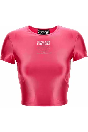 VERSACE Dames, Tops, Roze, Maat: XL