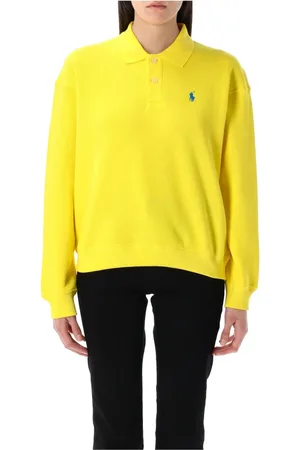 Ralph Lauren Dames, Tops, Geel, Maat: L Fleece