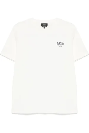 A.P.C. Heren, Tops, Wit, Maat: XL Katoen