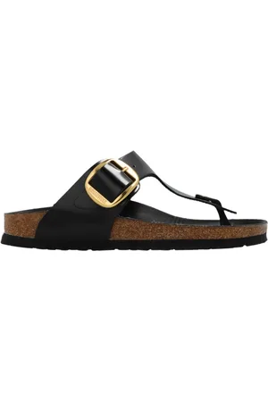 Birkenstock Dames, Schoenen, Zwart, Maat: 41 EU Leer