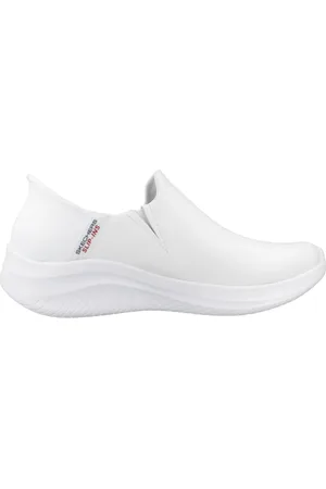 Skechers Dames, Schoenen, Wit, Maat: 39 EU Leer